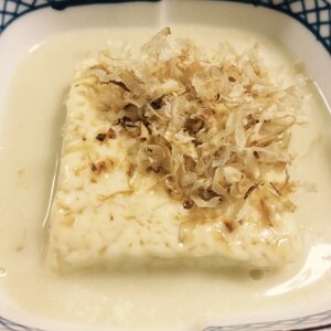 出汁まで絶品❤とろける湯豆腐